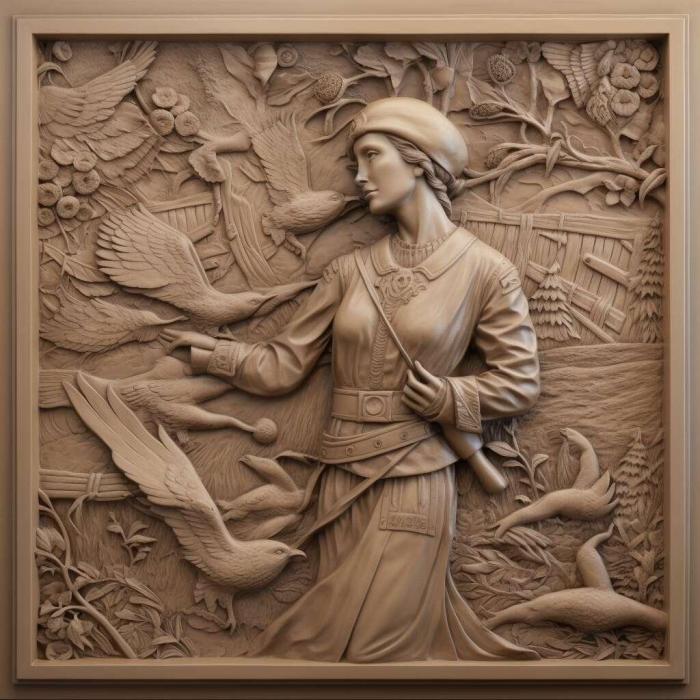 نموذج ثلاثي الأبعاد لآلة CNC 3D Art 